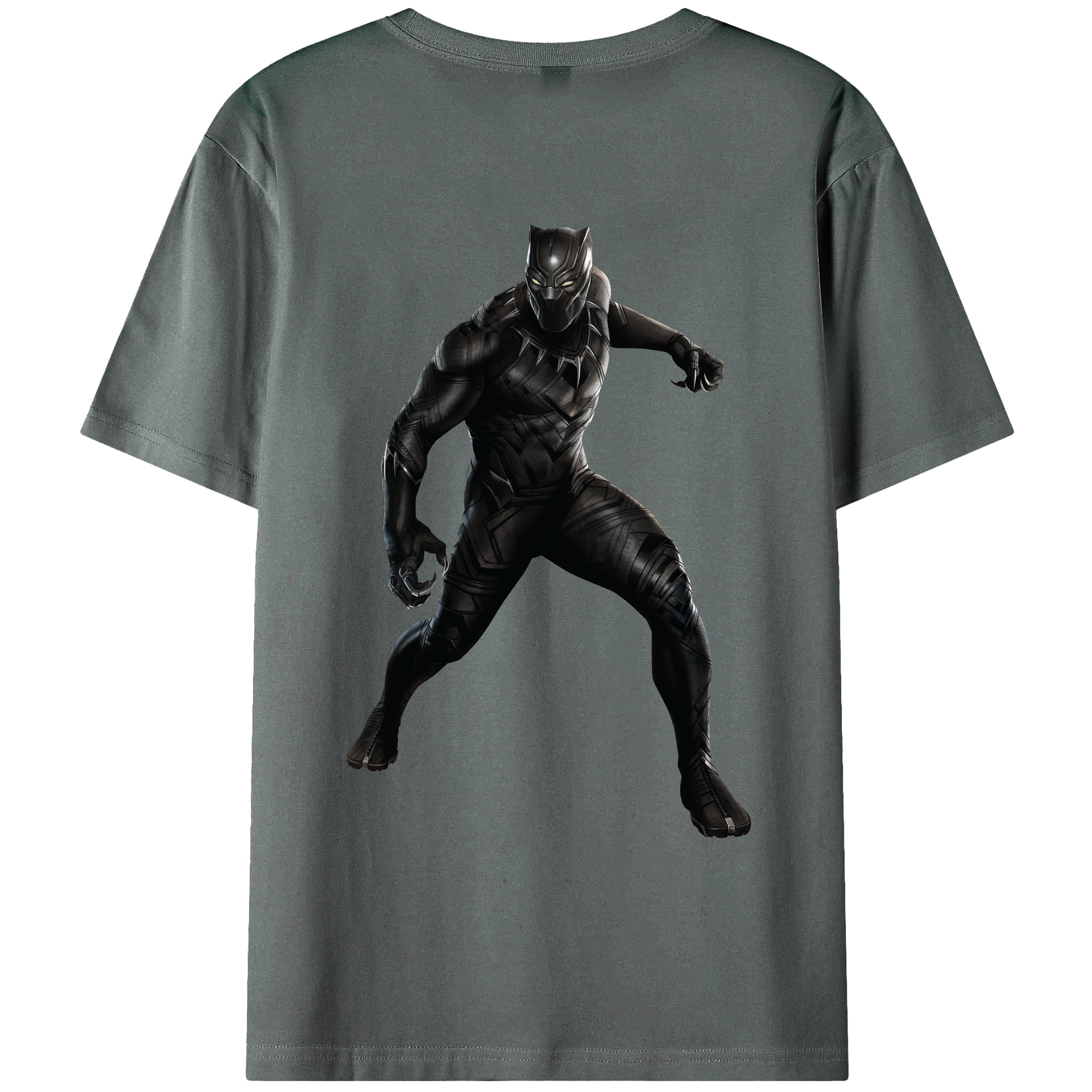 （画像用） アベンジャーズ The Avengers 綿100％ メンズ半袖Tシャツ（バックプリント） 通気性